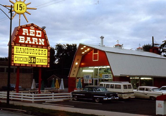Red Barn Restaurant - A Typical Red Barn